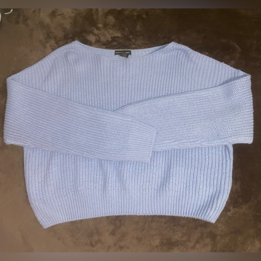 SIZE LARGE CROPPED WOOL H&M SWEATER